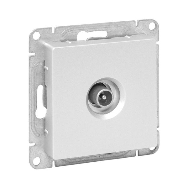 Механизм розетки TV, проходная, алюминий Эпика EKF Механизм розетки TV, проходная, алюминий Эпика EKF