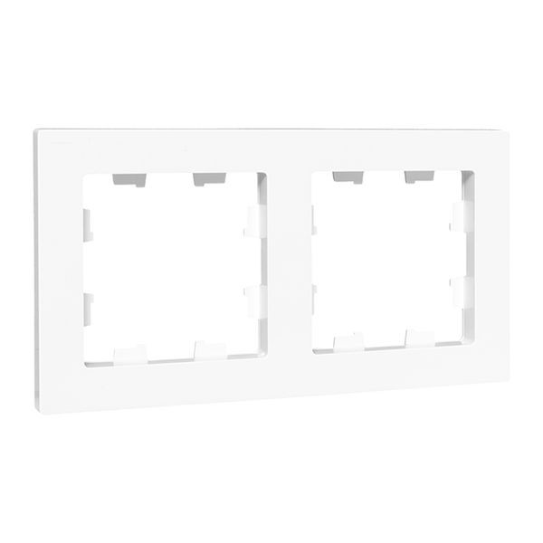 2 - местная рамка, белая, пластик Эпика EKF 2 - местная рамка, белая, пластик Эпика EKF