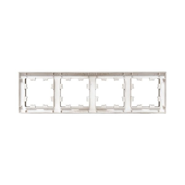 4 - местная рамка, шампань, пластик Эпика EKF 4 - местная рамка, шампань, пластик Эпика EKF