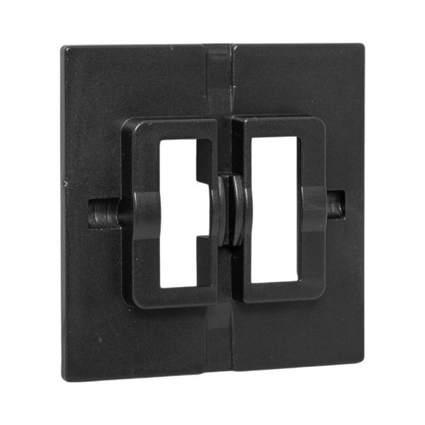 Пластина переходная для 1 или 2х клавишного выключателя, IP44, чёрная Эпика EKF Пластина переходная для 1 или 2х клавишного выключателя, IP44, чёрная Эпика EKF