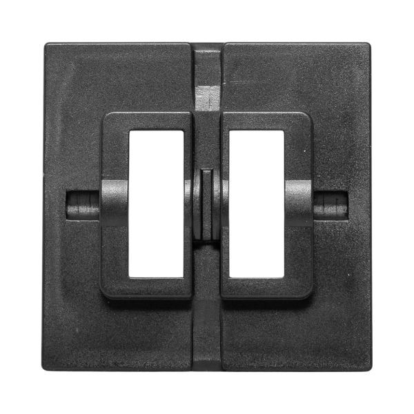 Пластина переходная для 1 или 2х клавишного выключателя, IP44, чёрная Эпика EKF Пластина переходная для 1 или 2х клавишного выключателя, IP44, чёрная Эпика EKF