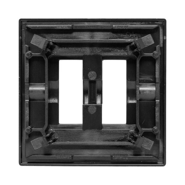 Пластина переходная для 1 или 2х клавишного выключателя, IP44, чёрная Эпика EKF Пластина переходная для 1 или 2х клавишного выключателя, IP44, чёрная Эпика EKF