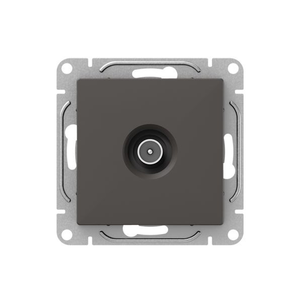 Механизм розетки TV, проходная, мокко Эпика EKF Механизм розетки TV, проходная, мокко Эпика EKF