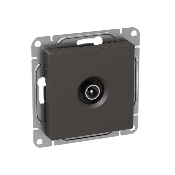 Механизм розетки TV, проходная, мокко Эпика EKF Механизм розетки TV, проходная, мокко Эпика EKF