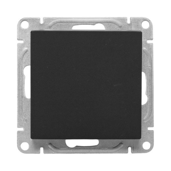 Механизм выключателя, одноклавишный, чёрный Эпика EKF Механизм выключателя, одноклавишный, чёрный Эпика EKF