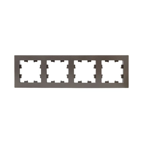 4 - местная рамка, мокко, пластик Эпика EKF 4 - местная рамка, мокко, пластик Эпика EKF