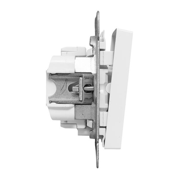 Механизм выключателя, одноклавишный, с подсветкой, белый Эпика EKF Механизм выключателя, одноклавишный, с подсветкой, белый Эпика EKF