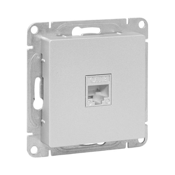 Механизм розетки RJ11, алюминий Эпика EKF Механизм розетки RJ11, алюминий Эпика EKF