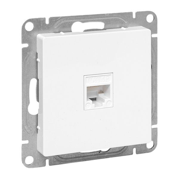 Механизм розетки RJ45 (cat5), белый Эпика EKF Механизм розетки RJ45 (cat5), белый Эпика EKF