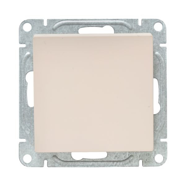 Механизм выключателя, одноклавишный, проходной, кремовый Эпика EKF Механизм выключателя, одноклавишный, проходной, кремовый Эпика EKF