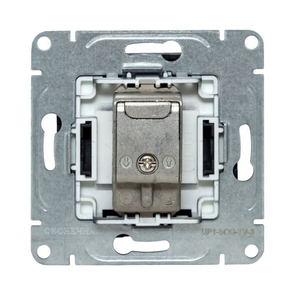 Механизм розетки TV, оконечная, графит Эпика EKF Механизм розетки TV, оконечная, графит Эпика EKF