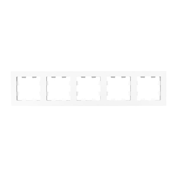 5 - местная рамка, белая, пластик Эпика EKF 5 - местная рамка, белая, пластик Эпика EKF