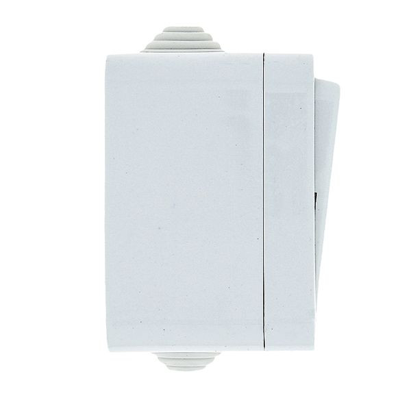 Прага Выключатель 1-клавишный 10А IP44 белый EKF Прага Выключатель 1-клавишный 10А IP44 белый EKF