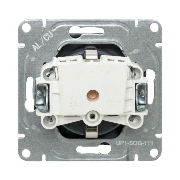 Механизм розетки, 16А, с заземлением, со шторками, графит Эпика EKF Механизм розетки, 16А, с заземлением, со шторками, графит Эпика EKF