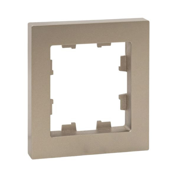 1 - местная рамка, шампань, пластик Эпика EKF 1 - местная рамка, шампань, пластик Эпика EKF