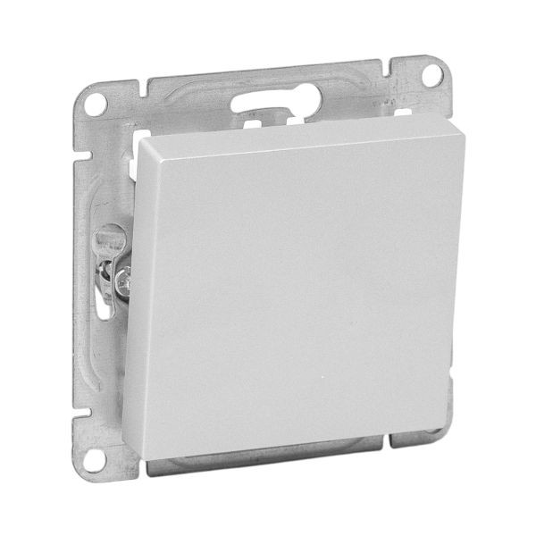 Механизм выключателя, одноклавишный, перекрёстный, алюминий Эпика EKF Механизм выключателя, одноклавишный, перекрёстный, алюминий Эпика EKF