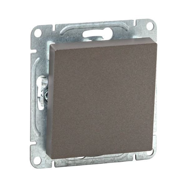 Механизм выключателя, одноклавишный, перекрёстный, мокко Эпика EKF Механизм выключателя, одноклавишный, перекрёстный, мокко Эпика EKF