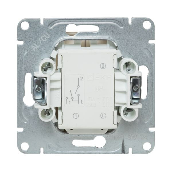 Механизм выключателя, двухклавишный, с подсветкой, кремовый Эпика EKF Механизм выключателя, двухклавишный, с подсветкой, кремовый Эпика EKF