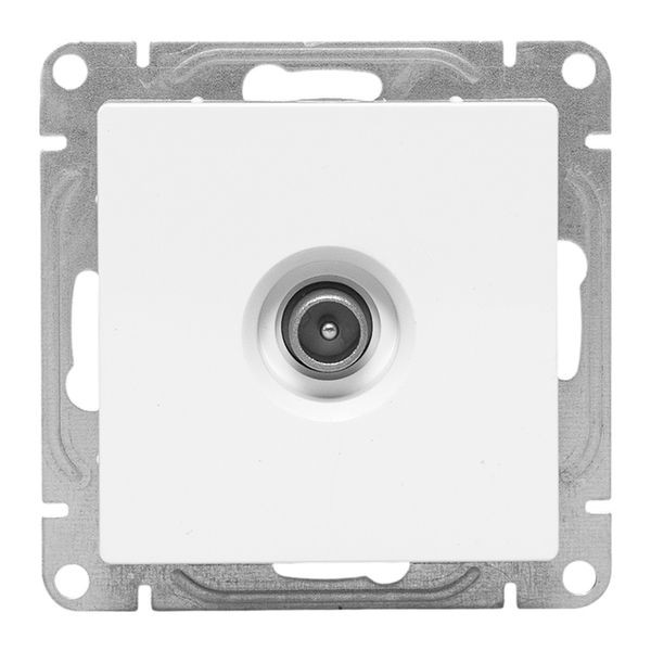 Механизм розетки TV, опроходная, белый Эпика EKF Механизм розетки TV, опроходная, белый Эпика EKF