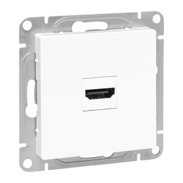 Механизм розетки HDMI, белый Эпика EKF Механизм розетки HDMI, белый Эпика EKF
