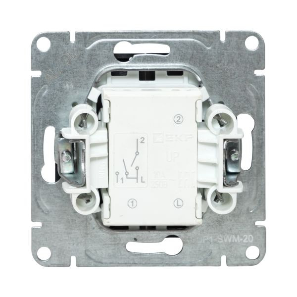 Механизм выключателя, двухклавишный, мокко Эпика EKF Механизм выключателя, двухклавишный, мокко Эпика EKF