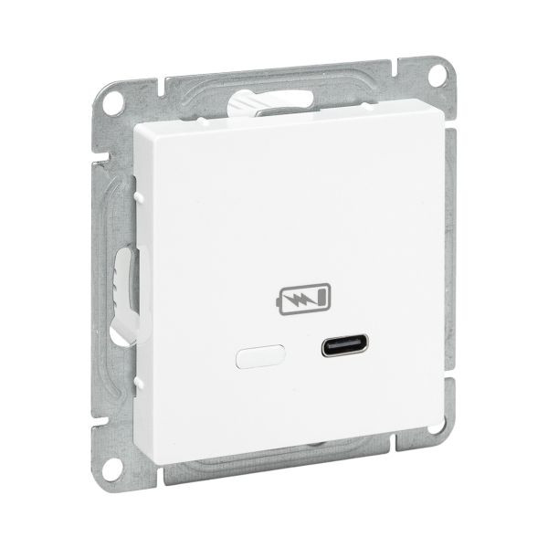 Механизм розетки USB-С, быстрая, белый Эпика EKF Механизм розетки USB-С, быстрая, белый Эпика EKF