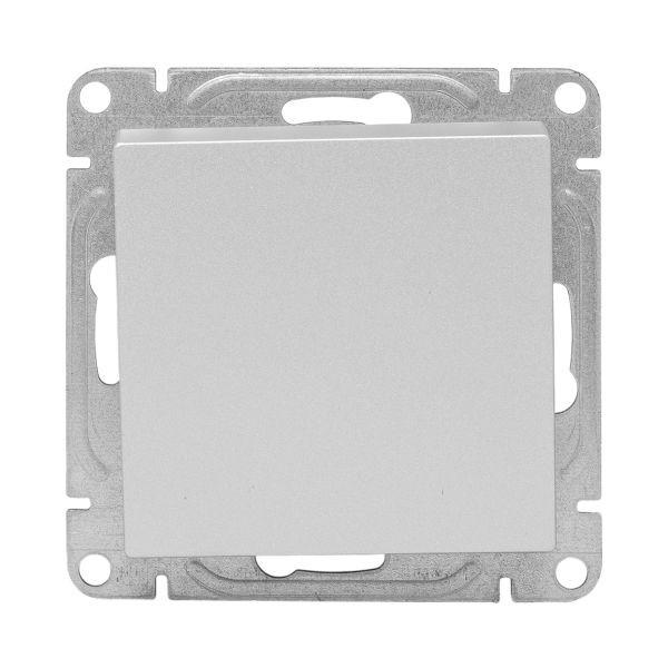 Механизм выключателя, одноклавишный, проходной, алюминий Эпика EKF Механизм выключателя, одноклавишный, проходной, алюминий Эпика EKF