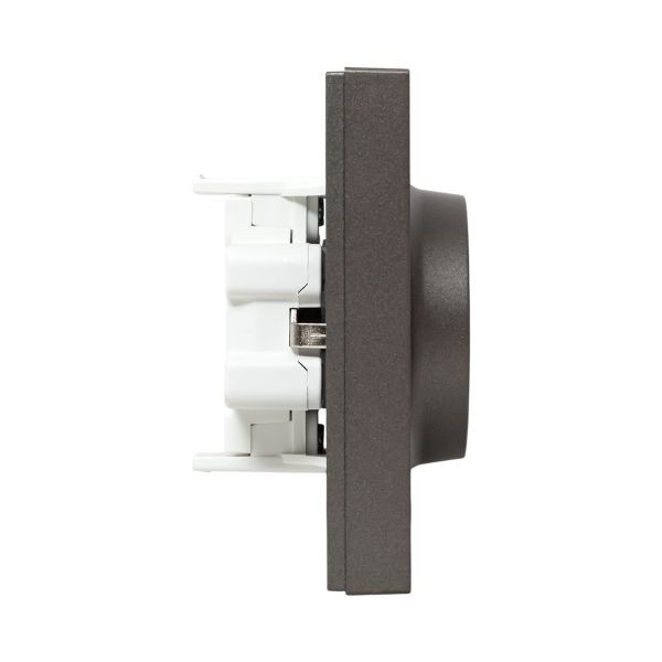 Механизм розетки двойной, 16А, с заземлением, со шторками, с рамкой, мокко Эпика EKF Механизм розетки двойной, 16А, с заземлением, со шторками, с рамкой, мокко Эпика EKF