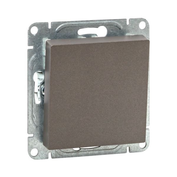 Механизм выключателя, одноклавишный, проходной, мокко Эпика EKF Механизм выключателя, одноклавишный, проходной, мокко Эпика EKF