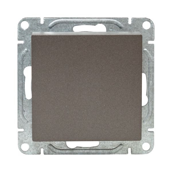 Механизм выключателя, одноклавишный, проходной, мокко Эпика EKF Механизм выключателя, одноклавишный, проходной, мокко Эпика EKF