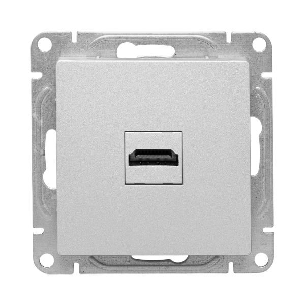 Механизм розетки HDMI, алюминий Эпика EKF Механизм розетки HDMI, алюминий Эпика EKF