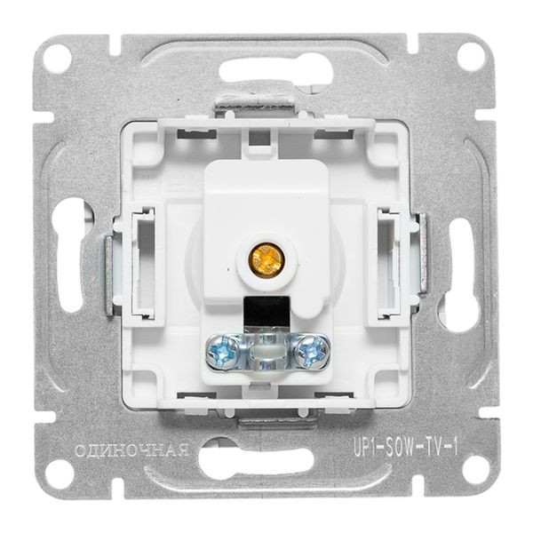 Механизм розетки TV, одиночная, белый Эпика EKF Механизм розетки TV, одиночная, белый Эпика EKF