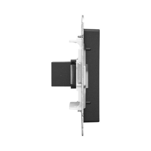 Механизм розетки HDMI, чёрный Эпика EKF Механизм розетки HDMI, чёрный Эпика EKF