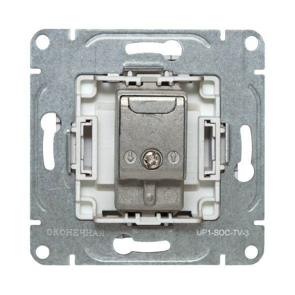 Механизм розетки TV, оконечная, шампань Эпика EKF Механизм розетки TV, оконечная, шампань Эпика EKF