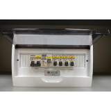 Щит распределительный в сборе, 12 модулей, 1-фазный, 220В, встраиваемый