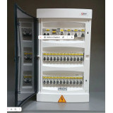 Щит распределительный в сборе, 36 модулей, 1-фазный, 220В, навесной