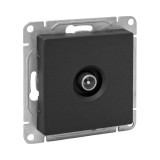 Механизм розетки TV, оконечная, чёрный Эпика EKF