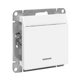 Механизм выключателя, карточный, с подсветкой, белый Эпика EKF