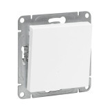 Механизм выключателя, одноклавишный, кнопочный, белый Эпика EKF