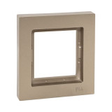 1 - местная рамка, IP44, шампань, пластик Эпика EKF