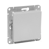 Механизм выключателя, одноклавишный, алюминий Эпика EKF