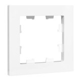 1 - местная рамка, белая, пластик Эпика EKF