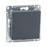 Механизм выключателя, одноклавишный, кнопочный, графит Эпика EKF