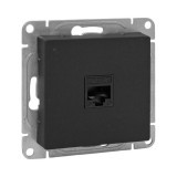 Механизм розетки RJ11, чёрный Эпика EKF